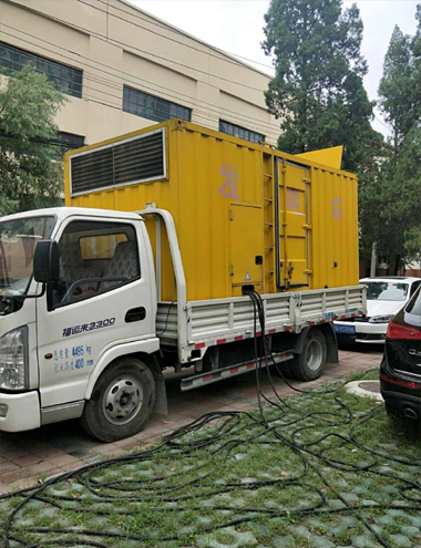 金湾发电车出租-柴油发电机组排烟系统设计要求及其考虑因素