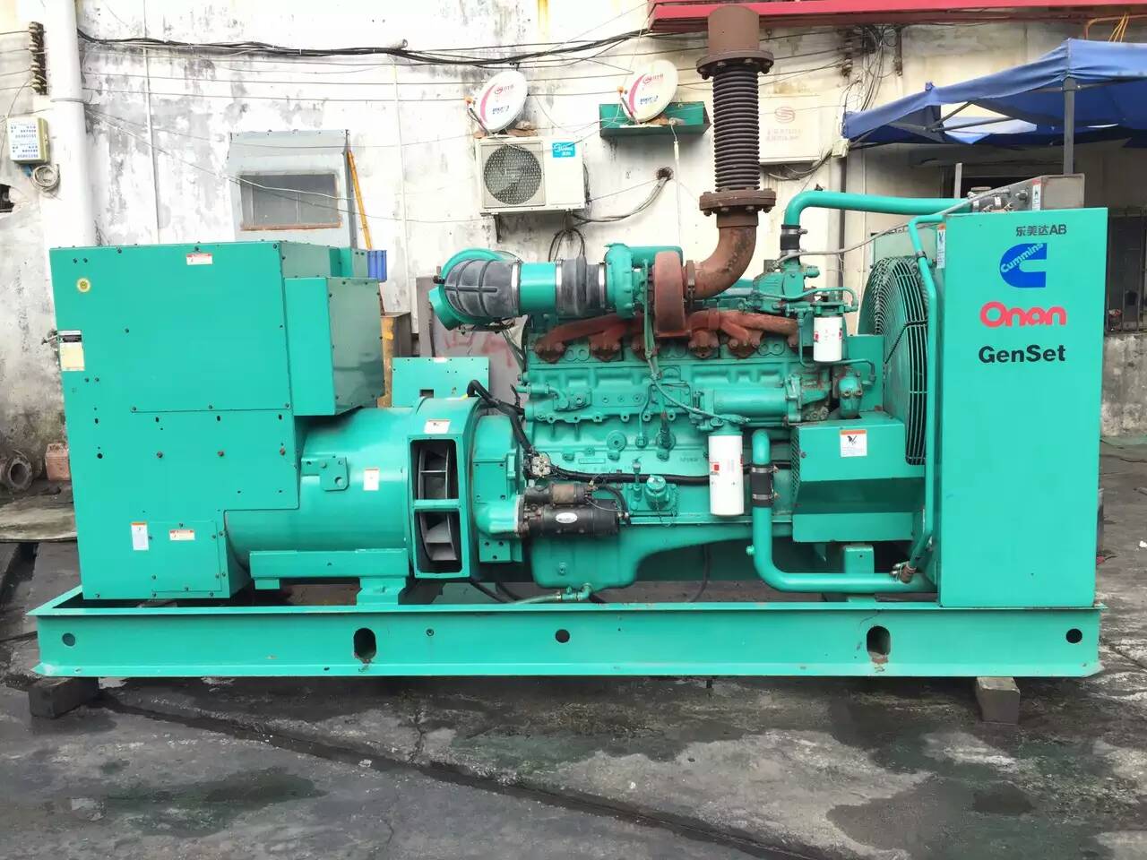 金湾租赁发电机-柴油发电机不正常冒烟的原因